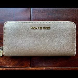 MICHAEL KORS Sparkly Gold Wallet